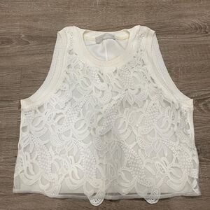 Zara crop top Size s